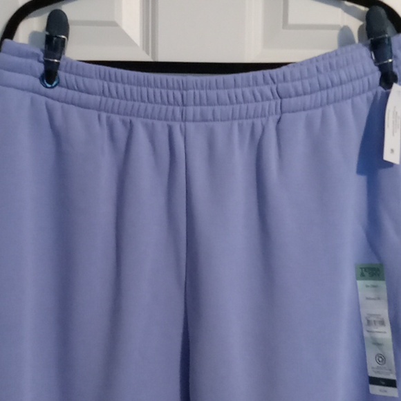 Terra & Sky Soft Lavender Fleece Sweatpants - Picture 3 of 7
